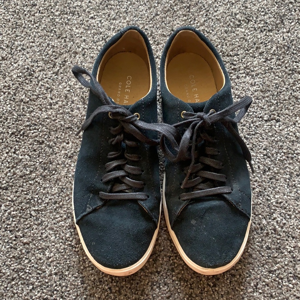 Black suede Cole Haan Grand Os. Women’s 9.